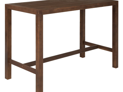 Patio Bar Set With Ergonomic Chairs