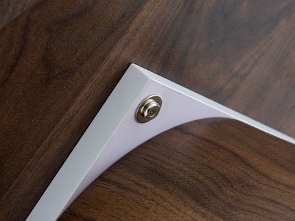 Circular Coffee Table With Adjustable Feet