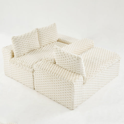 Multifunctional Sofa, Side-By-Side Or Facing Each Other