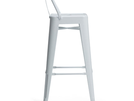 Rayne - Curved Back Metal Stool (Set of 2)