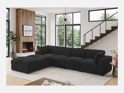 Modern Reversible Modular Sectional