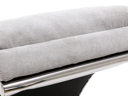Massage Chaise Lounge Indoor With Remote Control, Ergonomic Electric Massage Lounger