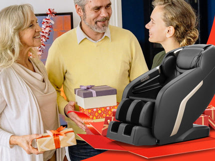 Massage Chair, Zero Gravity Shiatsu Massage Chairs Full Body And Recliner Sl-Track Massage Chair With Bluetooth Speaker, Anion, Thai Stretch, USB Charing, Heating And Foot Roller Massager - Black