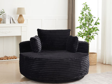Swivel Chair With 360° Rotation For Living Room