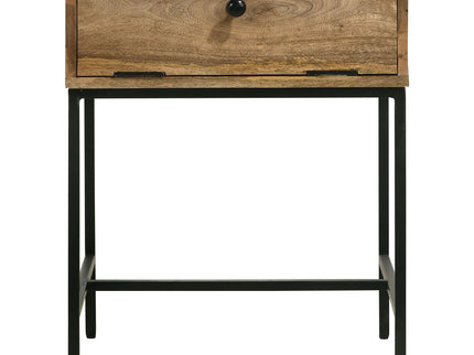 Wyrik - Rectangular Side End Table - Honey