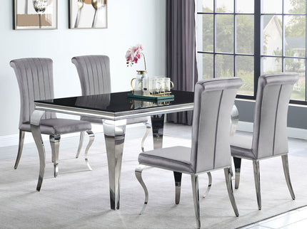 Elegant Upholstered Side Chairs (Set of 4)