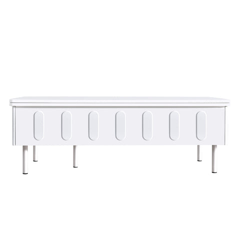 Lift Top Coffee Table With 2 Drawers With Hidden Storage Compartment For Living Room