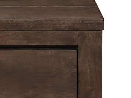 2 Drawer Nightstand - Brown