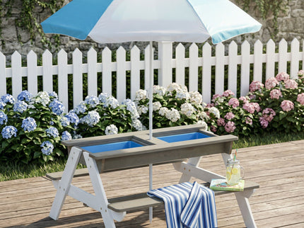 Kids Picnic Table With Sand And Water Table Conversion