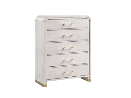 Malco - Chest, Gold Accents - Oak