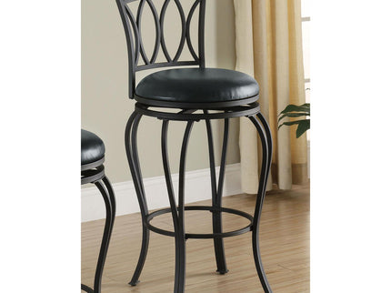 Swivel Stool With Upholstered Seat