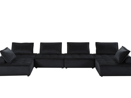 Anna - Stylish Sectional Sofa Ottoman