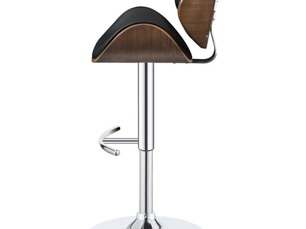 Adjustable Height Bar Stool - Black
