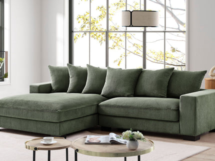 Luxe - Oversized 2 Piece Sectional Couches For Living Room, L Shaped Sofa With Chaise