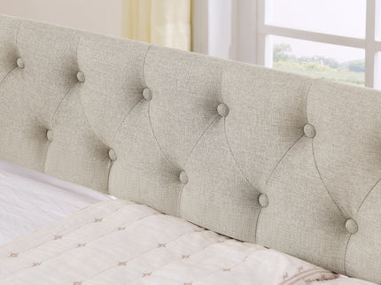 Upholstered Daybed With USB Charging & Pull Out Bed