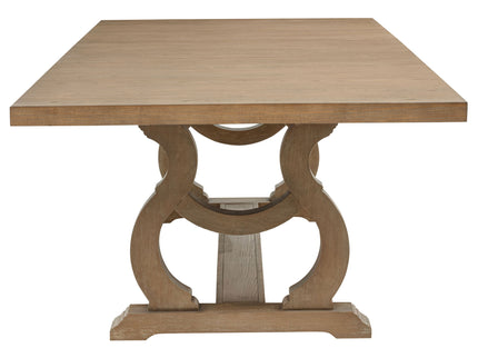 Fremont - Trestle Rectangular Dining Table With Removable Leaf