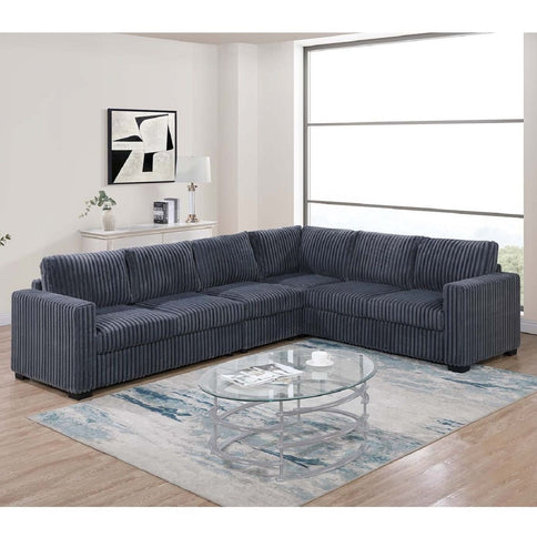 L-Shaped Sectional Set For Living Room