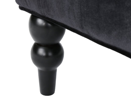 Nurturing - Upholstered Loveseat With Wing Back And Diamond Tufting