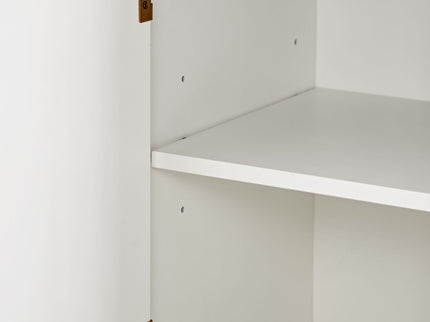 Floor Cabinet With Adjustable Shelf, Storage For Entryway