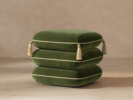 Monarch - Squared Upholstered Ottoman