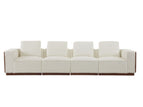 Beige / 4 Seater Sectional