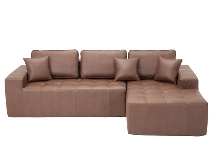 L - Shaped Corner Chaise Sofa Bed