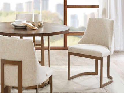 Contemporary Modern Accent Dining Chairs (Set of 2)