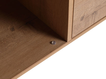 35" Freestanding Bathroom Vanity With Soft Close Doors And 2 Drawers (Vanity Only) - Imitative Oak