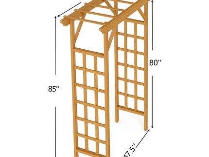 Wedding Arbor With Trellis Design