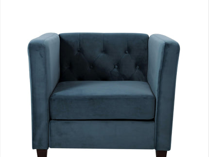 Chesterfield Accent Tufted Square Arm Side Chair