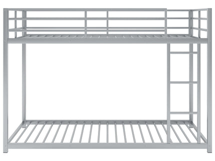 Metal Bunk Bed, Low Bunk Bed With Ladder