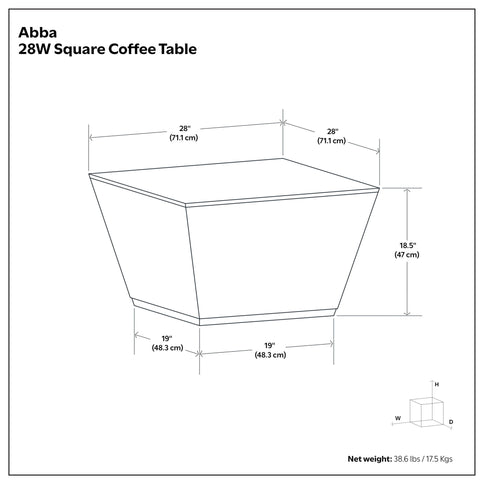 Abba - Handcrafted Coffee Table