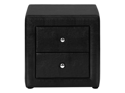 Nightstand, Storage Drawer Versatile Use, Upholstered, Transitional