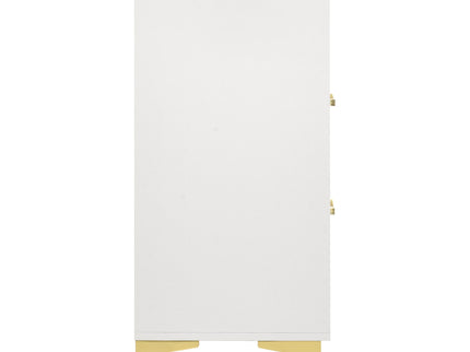Karena - Rectangular 6 Drawer Dresser - White