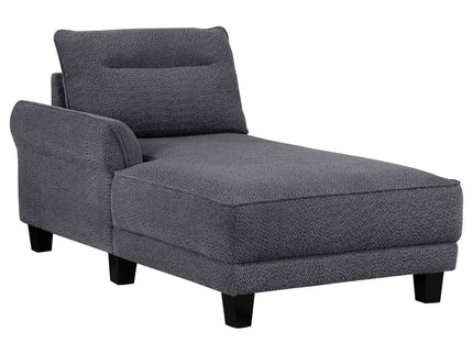 Verona - Loose Back Sectional Sofa - Gray