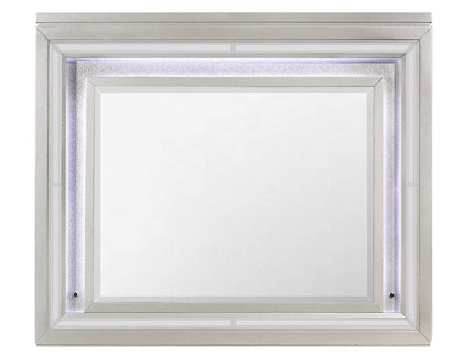 Cross - Glam Mirror With LED - Champagne