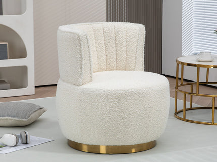 360 Degree Swivel Cuddle Barrel Accent Sofa Chair