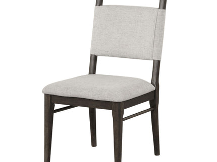 Upholstered Side Chairs (Set of 2) - Dark Walnut