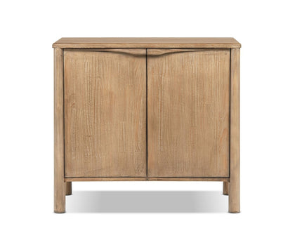 Nolan - 2 Door Accent Cabinet - Antique Brown
