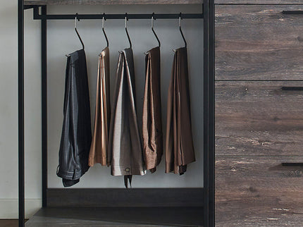 Monica - Walk-In Closet System - Rustic