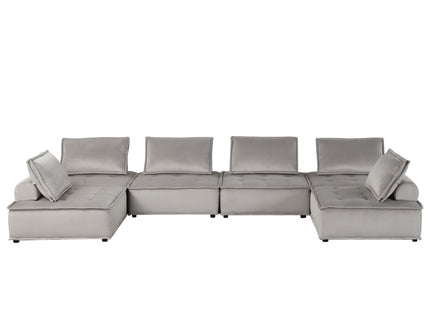 Anna - Stylish Sectional Sofa Ottoman