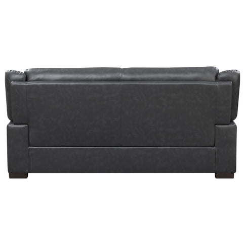 Borden - 2 Piece Living Room Set With Smooth Upholstery - Gray