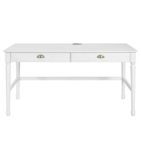 Modern Writing Desk With Drawers For Home Office