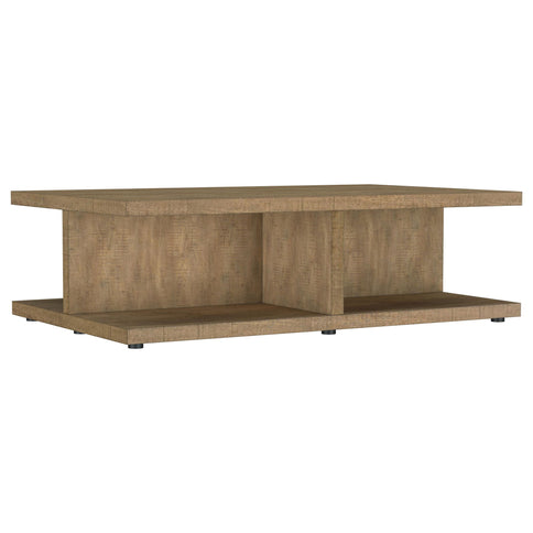 Metron - 2 Piece Coffee Table Set - Mango Color