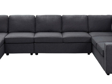 Hayden - 7 Seat Reversible Modular Sectional Sofa Chaise