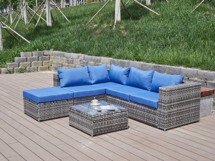 Patio Sofa With Cushions