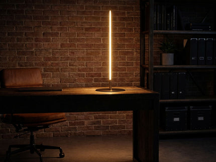 Dimond - LED Table Lamp With On / Off Switch Round Base - Black / Gold