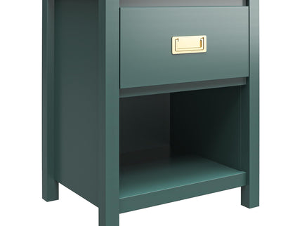 Haven - 1 Drawer Nightstand - Green