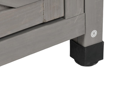 Patio Bar Table Set With Storage