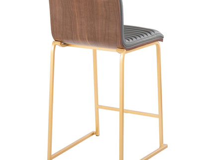Mason Mara - Contemporary Design Fixed Height Counter Stool (Set of 2)